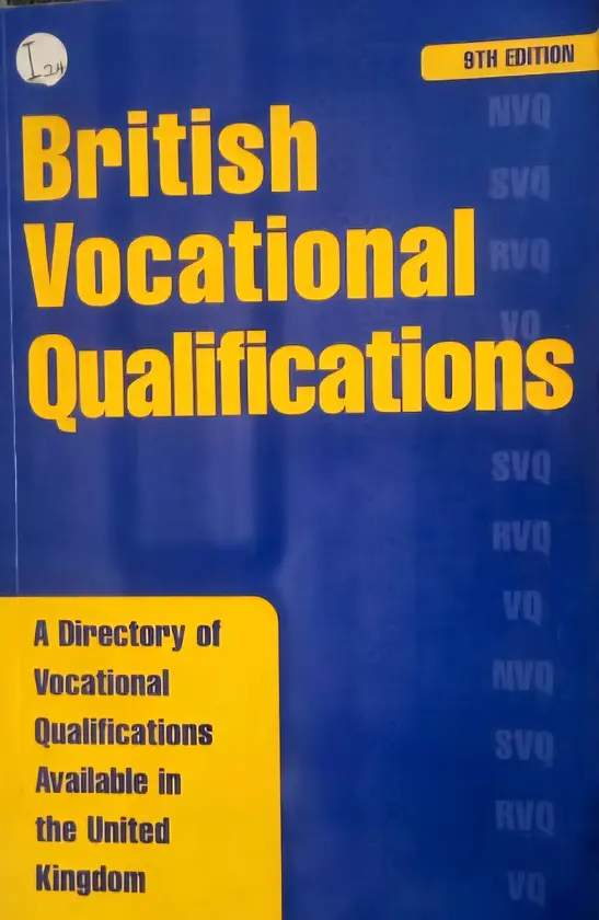 British Vocational Qualifications 9th Edition by Various Authors book cover