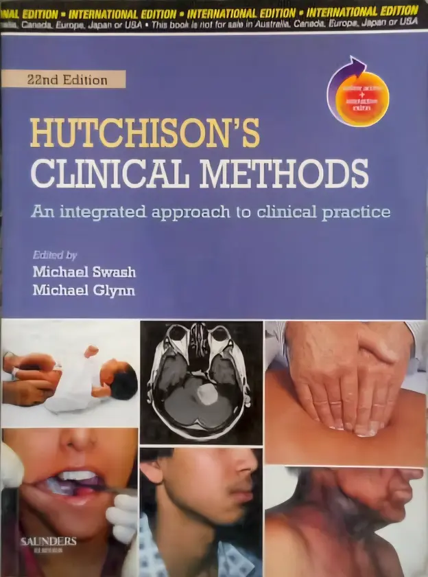 Hutchison's Clinical Methods by Michael Swash & Michael Glynn book cover