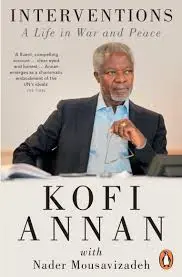 Interventions by Kofi Annan book cover