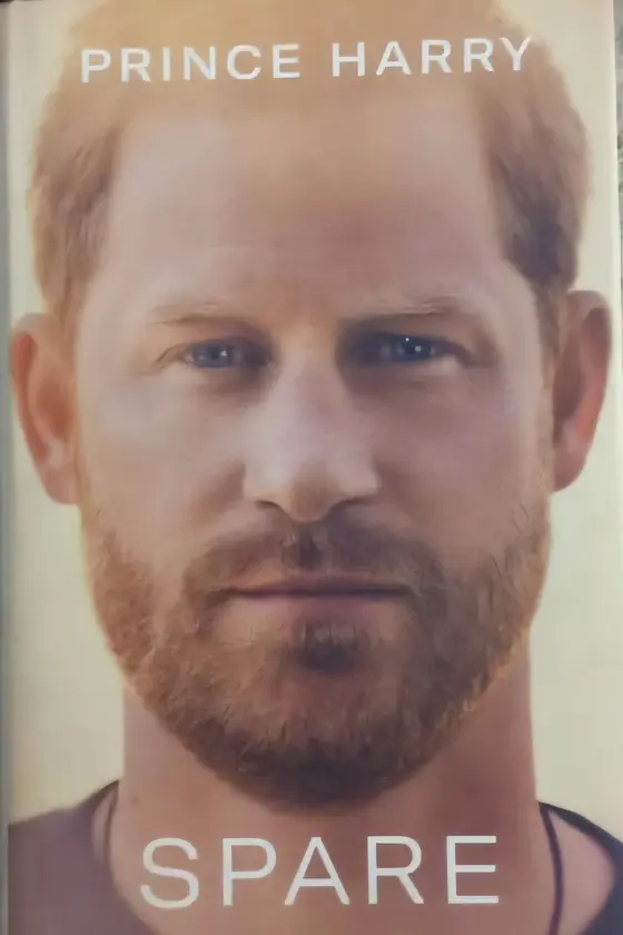 Spare by Prince Harry book cover